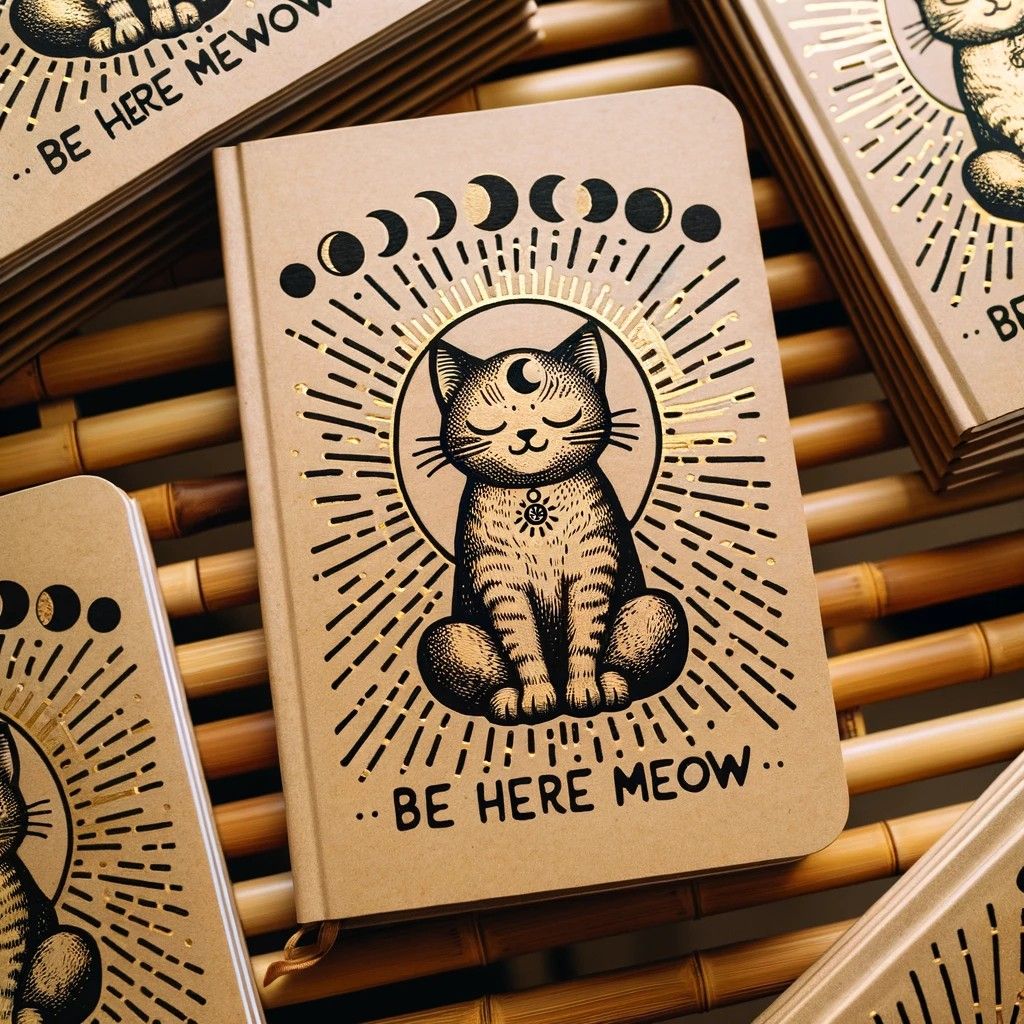 Be Here Meow journal